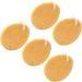 Angoily 5pcs Loofah Sponge Set - Natural Exfoliating Bath Sponges for Men | Shower & Body Care - Buy Online on SooperMarket.com