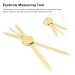 Eyebrow Ruler - Adjustable Stainless Steel Brow Measuring Tool for Accurate Positioning | Gold Design | International Shipping - Buy Online on SooperMarket.com