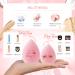 12-Piece Pink Makeup Sponge Set for Flawless Liquid, Cream, and Powder Application - Buy Online on SooperMarket.com