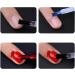 3 set of Peel Off Protective Nail Polish Manicure Liquid Tape Spill-proof Gel Tearable Nail Care Tool 15ml White 3 set of (white 15m) - Buy Online on SooperMarket.com