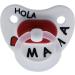 Amos Schnuller-Pack Papa Mama Latex | Premium Baby Pacifier Set - International Shipping Available - Buy Online on SooperMarket.com