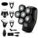 Electric Razor for Men Head Shavers for Bald Men 5 in 1 Electric Razor for Men Multifunctional Bald Head Shaver Cordless Grooming Kit Set