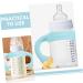 Vaguelly 2pcs Bottle Handle Milk Bottle Grips Silicone Bottle Grip Bottle Grip Milk Bottle Accessories Bottle Grip Bottle Grip Child Feeding Bottle Silica Gel Feeder 14.00X5.00X5.00CM Sky-blue - Buy Online on SooperMarket.com