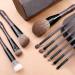DFHBFG 10 Brushes Set Complete Makeup Brush Set for Concealer Spot Loose Powder & Eye Shadow Perfect for Flawless Makeup Application - Buy Online on SooperMarket.com
