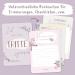 Mintkind Milestone Cards for Pregnancy | 32 Floral Baby Bump Photo Cards | Perfect Gift for Expectant Mothers | Announce Pregnancy - Buy Online on SooperMarket.com