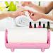Dekaim Oil-absorbing Paper Nail Stamper Oil Absorbing Sheet Paper Portable Home Salon DIY Nail Art Stamper Pattern Removal Tool Pink - Buy Online on SooperMarket.com