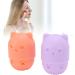 Makeup Sponge Holder Ventilating Cute Makeup Sponge Travel Bag Soft Sanitation for Makeup Accessories (Light Orange Purple) - Buy Online on SooperMarket.com