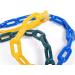 Ymeibe Swing Chains (2) Fully Coated with 4 Free Quick Links - Anti-Rust Iron Chains for Swing Set - Playground Kids Swing Seat Accessories - 660 Lb Capacity - Yellow - Buy Online on SooperMarket.com