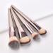 LAXED 10Piece Makeup Brushes Champagne Gold Foundation Brushes Eye Shadow Brushes - Buy Online on SooperMarket.com