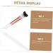 Baluue 3pcs Fish Tail Brush Nose Contour Brushes Highlighter Brush Makeup Brushes Makeup Tool Wooden Handle - Buy Online on SooperMarket.com