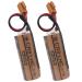 Pack of 2 CR8.LHC 3V 2600mAh 17450 Battery Replace for Fuji FDK CR8-LHC Battery for Memory Backup Power Source Water Meters with Brown Plug