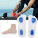 Buy Silicone Insoles - Invisible Gel Heel Cushions for Pain Relief | Breathable Anti-Sweat Comfort - Buy Online on SooperMarket.com