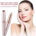SiKii Eyebrow Hair Remover - Painless Precision Trimmer with LED Light (Rose Gold) | Facial Hair Removal for Women and Men - Buy Online on SooperMarket.com
