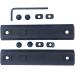 GOTICAL Multi Slot Mlok to Picatinny Rail Adapter | Set of 9 Slots AR Picatinny Rail System - Buy Online on SooperMarket.com