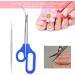 Stainless Steel Pedicure Tool Set Long Handle Handle Foot Nail Manicure Multifunctional Elderly Toenail Scissors Nails File - Buy Online on SooperMarket.com