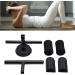 Ergonomic Design Sit Up Device Large Support Abdominal Training Device with Suction Cup Black - Buy Online on SooperMarket.com