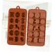 3pcs 15 Fudge Molds Non-Stick Mold Cartoon Animal Mold Silicone Mold Fondant Molds Bakeware Silicone Candy Mold Silicone Baking Molds Candy Molds Biscuits Cake Chocolate Candies mediumx3pcs Coffeex3pcs - Buy Online on SooperMarket.com