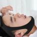 Anti Snoring Chin Strap - Black Soft Rubber Head Band for Women | Stop Snoring All Night - Buy Online on SooperMarket.com