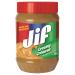 Jif Creamy Peanut Butter Smooth & Creamy Texture No Stir 500g Jars (Pack of 12) Creamy 1 g (Pack of 12)