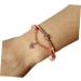 Magiclulu Rose Gold Cuff Bracelet for Women - Star & Pentagram Design Strass Jewelry Elegant Arm Loop - Perfect for Any Occasion 19.5*1.2cm - Buy Online on SooperMarket.com