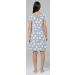 Happy Mama Labor Delivery Hospital Gown Maternity Breastfeeding 434p Grey Melange Stars - Buy Online on SooperMarket.com