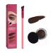 Anjoize 4-Tip Microblade Brow Pen Home Eyebrow Care Kit 4D Laminated (Taupe)
