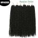 Passion Twist Hair - 6 Packs 18-Inch Braids Extensions for Crochet Hair - Synthetic Faux Locs (1B#) - Economy Package - Buy Online on SooperMarket.com