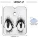 Kigai Cute Eyes Barber Cape - Waterproof Hair Cutting Cape for Men & Women | Professional Hairdressing with Adjustable Snap Closure - Buy Online on SooperMarket.com
