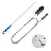 2Pcs Drain Unblocker Tools Rain Sink Unblocker Brush Double-Ended Drain Pipe Cleaner Brush for Kitchen Bathroom Shower Plug Hole Kitchen Sink Unblocker Bathroom Drain Unblocker