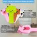 4Pcs Toilet Seat Lifter Tool - Self-Adhesive Handle for Touch-Free Lid Lifting - Portable and Hygienic Toilet Seat Cover Lifters - Buy Online on SooperMarket.com