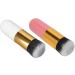 Verdant Touch Portable Makeup Brush Facial Foundation Makeup Brush Portable Chubby Face Brush Artificial Fiber Soft and Skin-Friendly Pink Gold/White Gold - Buy Online on SooperMarket.com