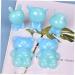 FELTECHELECTR 2pcs Doll Cartoon Ornaments Adorable Rabbit Molds Pendants Dessert Earring Shape Coaster Crystal - Buy Online on SooperMarket.com