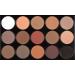 Pure Vie Professional Highlight Eyeshadow Palette - 15 Colors Matte Shimmer Eye Shadows Pallet for Contouring, Highly Pigmented Nudes, Natural Warm Tones - Holiday Gift Set - Buy Online on SooperMarket.com