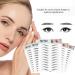 DKAF 3D Hair-Like Eyebrow Stickers - Waterproof & Natural Tattoo - 2 Pcs Brow Shaper Set - E16 - Buy Online on SooperMarket.com