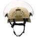 Airsoft Tactical MICH2000 Helmet with Visor Face Protection in TAN - Shop Now! - Buy Online on SooperMarket.com