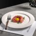 Dinnerware Dishes Plates Steak Plate Western Food Chinese Plate Household White Plate Simple Plate Breakfast Dessert Flat Plate Restaurant Kitchen Plate Dinner Restaurant Family Party Plates (Color : Medium White - Buy Online on SooperMarket.com
