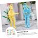 Vaguelly 90 STK Parachute Toys Set - Outdoor Fun for Kids | Mini-Soldier Parachute Playset | International Shipping Available - Buy Online on SooperMarket.com