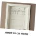 ABOOFAN Jacket Hanger Towel Rack Over Door Towel Hook Cabinet Hooks Over The Door Hook Hangers Clothes -Mounted - Buy Online on SooperMarket.com