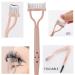 4Pcs Eyebrow Brush Set - Folding Eyelash Separator Comb & Lash Spoolie Mascara Applicator for Perfect Brows - Buy Online on SooperMarket.com