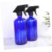 HAPINARY 1 Set Refillble Bottle Clear Spray Bottle Refillable Spray Bottle Glass Spray Bottle Ml Spray Bottle Cleaning Solution Bottle Refillable Water Sprayer Cap Cosmetic Press The Pump 21x7cm Blue - Buy Online on SooperMarket.com