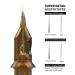 RHEIN Premium Tattoo Cartridge Needles #10 Bugpin 7RL X-Taper 20pcs - 1007RL - Buy Online on SooperMarket.com