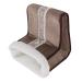 PSPSOP Heated foot warmer removable inner lining 110-240 V EU plug Electric is heating pillows 5-step thermostat for use in the office (tip a)