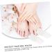 Beavorty 60 Pcs Nail case nail polish protector nail polish holder gel for nails nail art gel finger nail soak off nail polish cap holder nail polish cover nail polish varnish shield hat 4x2cmx3pcs As Shownx3pcs - Buy Online on SooperMarket.com