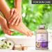 Soothing Swimming Salt 600g with Essential Oils | Sandalwood Lavender & Bergamot | Natural Bath Salt for Sleep & Relaxation | Personal Care - 1 Pack - Buy Online on SooperMarket.com