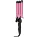 KUIKUI 3 Barrel Curling Iron Wand - Fast Heating Adjustable Temperature and Healthy Hair Styling - Buy Online on SooperMarket.com