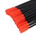 50 pieces eyelash brush disposable eyelash eyelashes silicone comb mascara applicator make up beauty tool (crescent tip) 50 pieces (1 Pack)