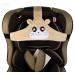 MINGZE Baby Child Car Seat Head Support Car Safe and Cozy Sleep Positioner Adjustable Safety Seat Fastening Belt Safety Belt Protector Headrest Neck Support for Children Baby(Brown)