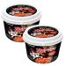 Samyang Buldak Hot Chicken Flavour Topokki Spicy Rice Cake Tteokbokki Bowl 185g (Pack of 2)