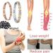 ZSSM Lymph Drainage Magnetic Bracelet 2PCS Magnetic Lymph Detox Bracelet Weight Loss Anti Swelling Therapy Bracelets (Gold) - Buy Online on SooperMarket.com
