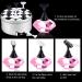 Kalolary Nail Art Holder Stand with 48pcs Clay Magnetic Tips Holders - Pink - Buy Online on SooperMarket.com